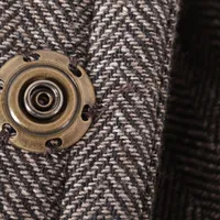 ジャンポールゴルチエ コットン ロングコート 48 メンズ ブラウン