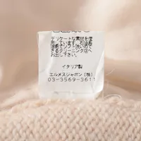 エルメス マルジェラ期 シルク×カシミヤ ハイネックニット XS