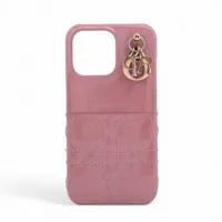 プラダ サフィアーノ レザー iPhoneケース ピンク