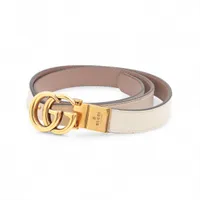 ✨美品✨【レア】GUCCIグッチ インターロッキング ベルト 114984 GUCCI グッチ 114984 シマ インターロッキング Gバックル レザー