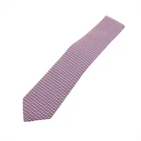 エルメス ネクタイ シルク レッド タグ付き ルージュ A2499381