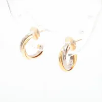 カルティエ トリニティ ピアス 750(YG×PG×WG) 3.5g A3963954｜中古