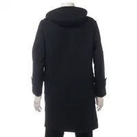 バーバリーロンドン ウール ダッフルコート M メンズ グレー