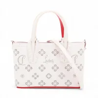 クリスチャンルブタン スパイクスタッズ レザー チェーン