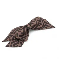 セリーヌ トリオンフ カチューシャ レザー×ファブリック