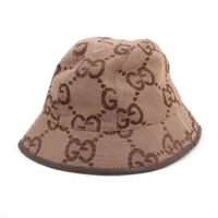 バーバリー ノバチェック バケットハット L コットン ブラック