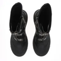 Christian Dior Rubber Boots 40 Ladies' Black MD0322 DIOR GROUND | eBay