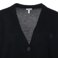 Loewe Anagram Wool Cardigan M Ladies