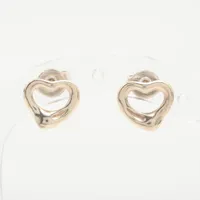 ✨超希少・美品✨Tiffany オープンハート パール フックピアス 925 極美品 オールドティファニー オープンハート ピアス シルバー