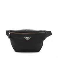 プラダ モンタナ ナイロン ボディバッグ シルバー A3397711