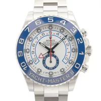 ロレックス ヨットマスターⅡ 116680 SS SS AT 白文字盤