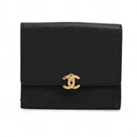 【未使用級】シャネル 長財布 キャビアスキン Wファスナー 希少ココマーク 黒 未使用級】シャネル 長財布 キャビアスキン Wファスナー 希少