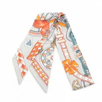 エルメス　ツイリー ツインズ　ビーズ刺繍 エルメス ツイリー ツインズ ド レ ブックル ビジュー スカーフ