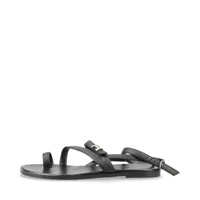 エルメス シプレ レザー サンダル 35.5 レディース ブラック