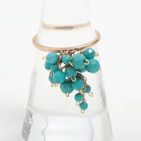 ポメラート グリフハート 色石 リング 750(WG) 19.6g XB022588｜中古