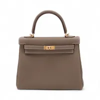 エルメス ケリー25タッチ ヴォースイフト×リザード ブラック シルバー