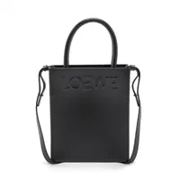 ロエベ　マイア LOEWE ロエベ マイア ハンドバッグ レザー マグネット ロゴ