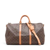 ヴィトン モノグラム キーポルバンドリエール50 M41416 ブラウン