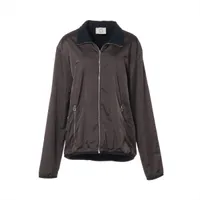 ムースナックルズ コットン×ナイロン 中綿ジャケット XS カーキ