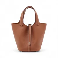 エルメス ピコタンロック18 PM トリヨンクレマンス ゴールド シルバー金具 K:2025年