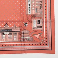 エルメス カレ55 Hermes Paris Station Bandana エルメス パリ