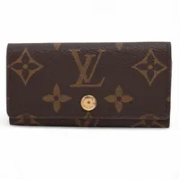 Yukos 新品未使用 美品 ルイヴィトン レザー ユタ ロゴ キーケース Yukos 新品未使用 美品 ルイヴィトン レザー ユタ ロゴ キー