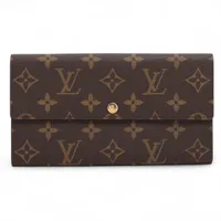 【美品】ルイヴィトン モノグラム ポルトモネクレディ M61726 TH0072 ヴィトン モノグラム ポシェットポルトモネクレディ M61726