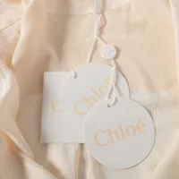 クロエ リネン ブラウス 34 レディース アイボリー CHC20AHT2031724T34