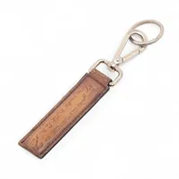 ロエベ クロスブレイデッド キーリング チャーム GP×革 A3063793