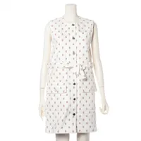 エルメス シェーヌダンクル コットン ニットワンピース 36 レディース