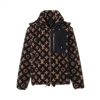 ルイヴィトン 23SS コットン×レザー デニムジャケット 34 レディース