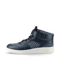 テニミュ ミュウミュウ 24SS デニム×レザー スニーカー 35 レディース