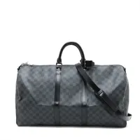 ヴィトン ダミエグラフィット キーポルバンドリエール55 N41413 ブラック