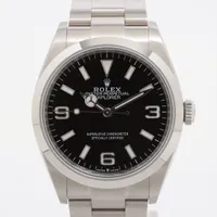 ロレックス エクスプローラー36 124270 AT 黒文字盤 あまりごま2