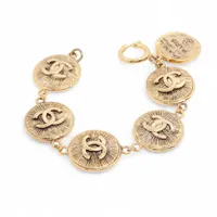 良品 シャネル 00T ココマーク ブレスレット シルバー オレンジ レディース 良品 シャネル 00T ココマーク ブレスレット シルバー オレンジ