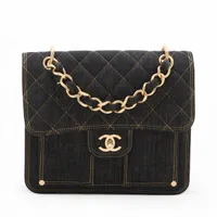 週末お値下げ❗稀少 ヴィンテージCHANEL デニム マトラッセ CHANEL シャネル 19 ディズヌフ マトラッセ ブランドオフ デニム