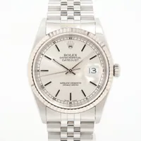 ロレックス デイトジャスト36 16234 SS×WG SS AT シルバー文字盤 あまりごま2