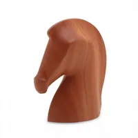 エルメス プティアッシュ チャーム レザー オレンジ×ブラウン