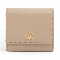 グッチ GGマーモント オフィディア 719887 レザー コンパクト