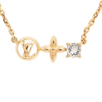 ヴィトン M80137 エセンシャル V LE0280 ネックレス メッキ ピンク