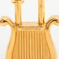 エルメス　ハープ　カデナ　1996 シルバー HERMES(エルメス) 1996年限定 La Musique Harp Cadena Charm