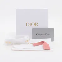Dior AirPodsケース ピンク イヤホン 正規品 クリスチャンディオール レディディオール カナージュ レザー