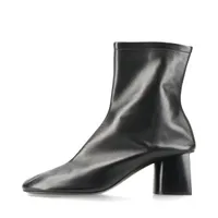 バレンシアガ レザー ショートブーツ 37 レディース ホワイト STRIKE