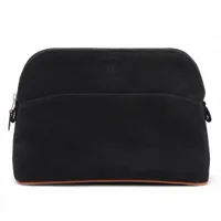 エルメス ボリードポーチMM キャンバス ポーチ ブラック