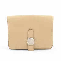 アイボリー キャンバス ポーチ　エルメス　ボリード　美品 ボリード ポーチ ミニミニ ナチュラル アイボリー[] Bolide Pouch Mini