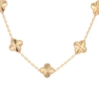 ヴァンクリーフ&アーペル ヴィンテージアルハンブラ ギョーシェ