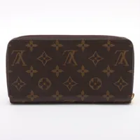 極美品 ルイヴィトン ジッピーウォレット モノグラム ブラウン M42616 ヴィトン モノグラム ジッピーウォレット M42616 ブラウン