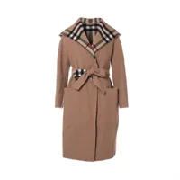 バーバリー　ベージュ ノーカラー トレンチコート バーバリー ティッシ期 コットン トレンチコート 54 メンズ