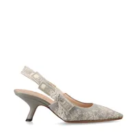 Christian Dior J'ADIOR Fabric Strap Pumps 34 Ladies' Gray MD0221