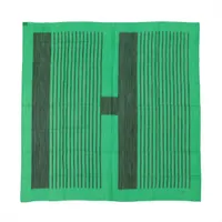 エルメス スカーフ カシミヤ×シルク グリーン ZZ024828｜中古